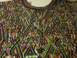 Cloth shirt (called a huipil) woven by Ixil interpreter Sheba Velasco.